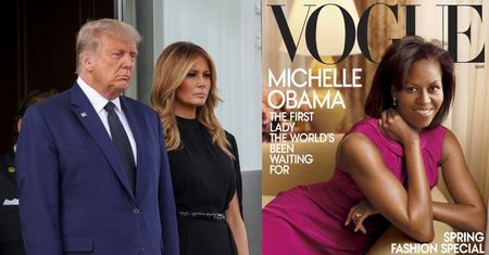 Donald Trump się smuci, bo Melania nie zagościła na okładce żadnego cenionego magazynu przez całą jego kadencję: "ELITARNE SNOBY"