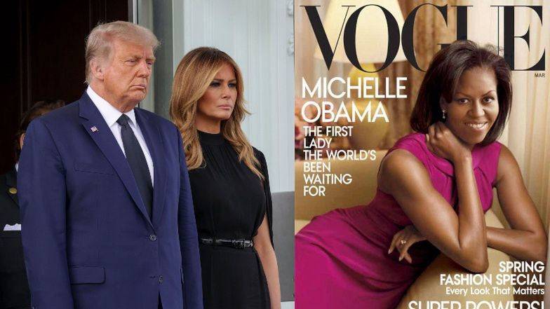 Donald Trump ma żal, że Melania nie pojawiała się na okładkach