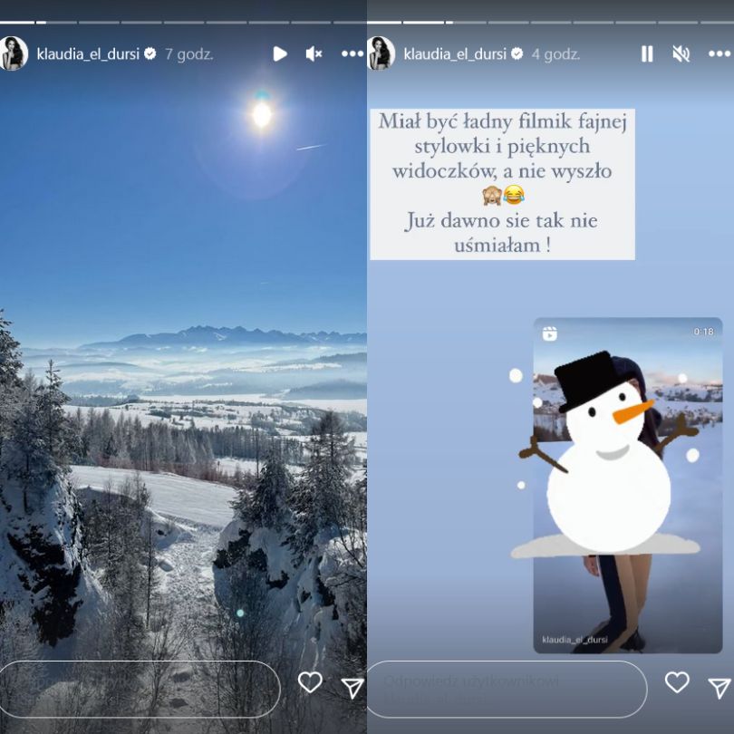 Klaudia El Dursi relacjonuje zimowy wyjazd