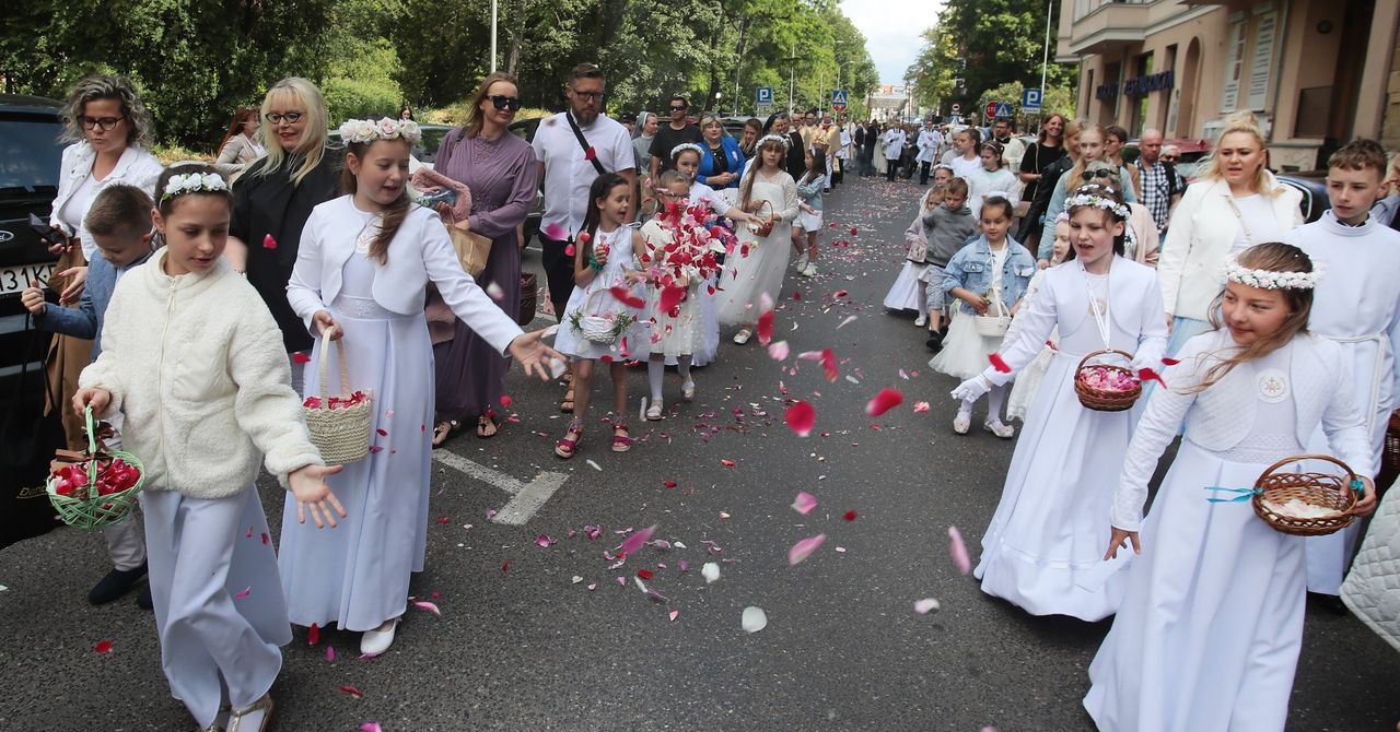 Boże Ciało w Szczecinie: procesja główna przeszła przez miasto