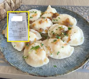Zamówił pierogi ruskie w Solinie. "Nie wiem czy kredytu nie wezmę"