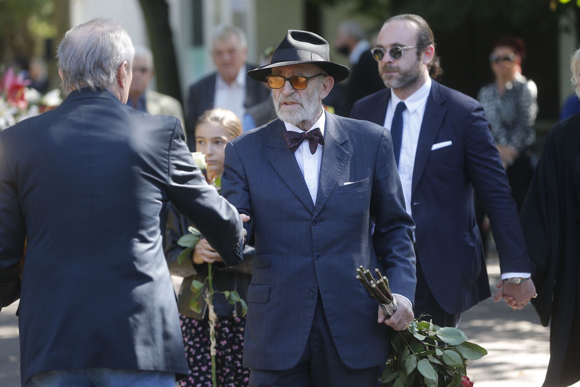 Brata w ostatniej drodze odprowadzał Adam Gessler fot. AKPA