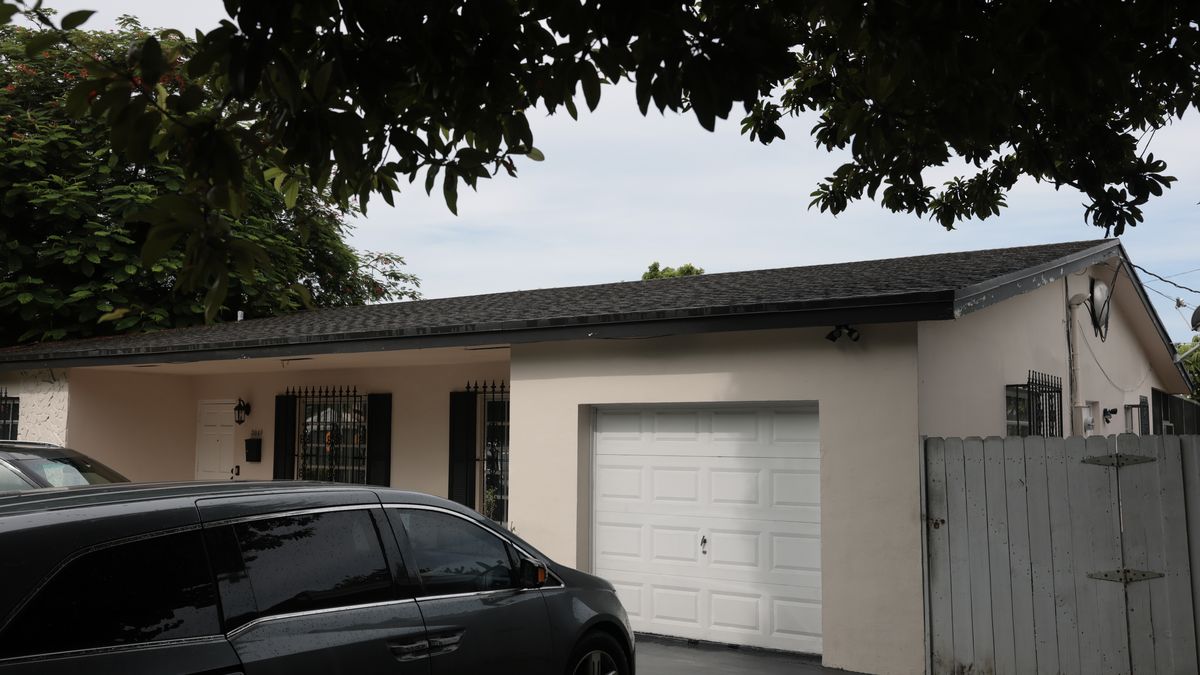 WESTCHESTER, FLORIDA - AUGUST 05: The home where Perez Hilton was found after he appeared to harm himself during a TikTok livestream on August 05, 2026 in Westchester, Florida. Perez Hilton was hospitalized on August 4 after deputies with the Miami-Dade County Sheriff’s Office were dispatched to the home. He was transported to a nearby hospital for medical attention. (Photo by Joe Raedle/Getty Images)