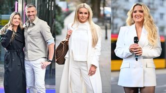 Celebryci paradują przed studiem "DDTVN": Gosia Andrzejewicz bez spodni, rozpromienione "Dowbory", nowa twarz Moniki Chwajoł