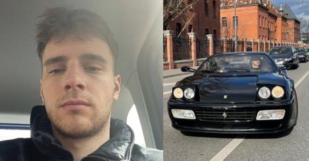 Maciej Musiał mknie po trójmiejskich ulicach unikatowym ferrari za ponad 900 TYSIĘCY ZŁOTYCH (ZDJĘCIA)