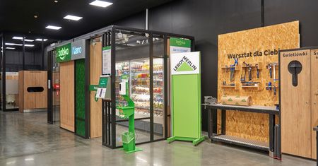 Żabka łączy siły z Leroy Merlin. Pierwszy bezobsługowy punkt otwarty