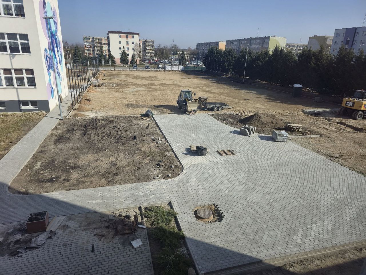 Boisko przy SP nr 2 w Golubiu-Dobrzynie niebawem będzie gotowe