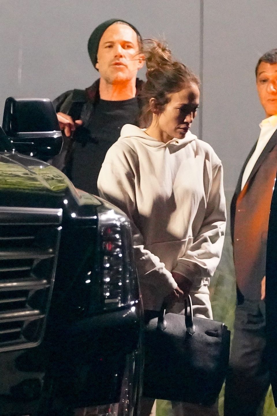 Jennifer Lopez i Ben Affleck wysiadają z prywatnego odrzutowca