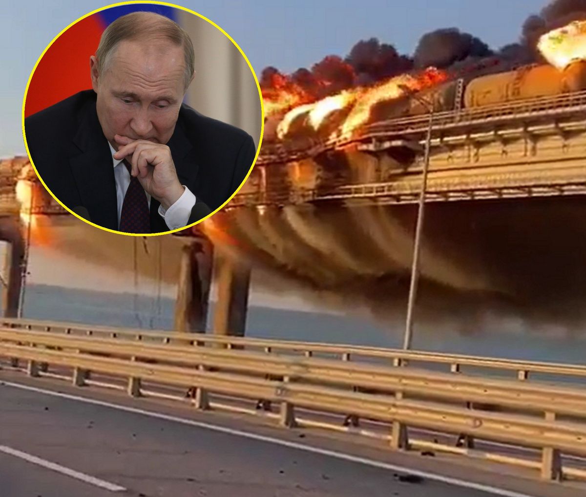 Brytyjski wywiad. Złe wieści dla Putina ws. Mostu Krymskiego. 