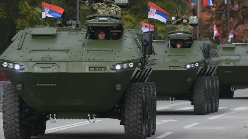 Serbska armia, zdjęcie ilustracyjne 