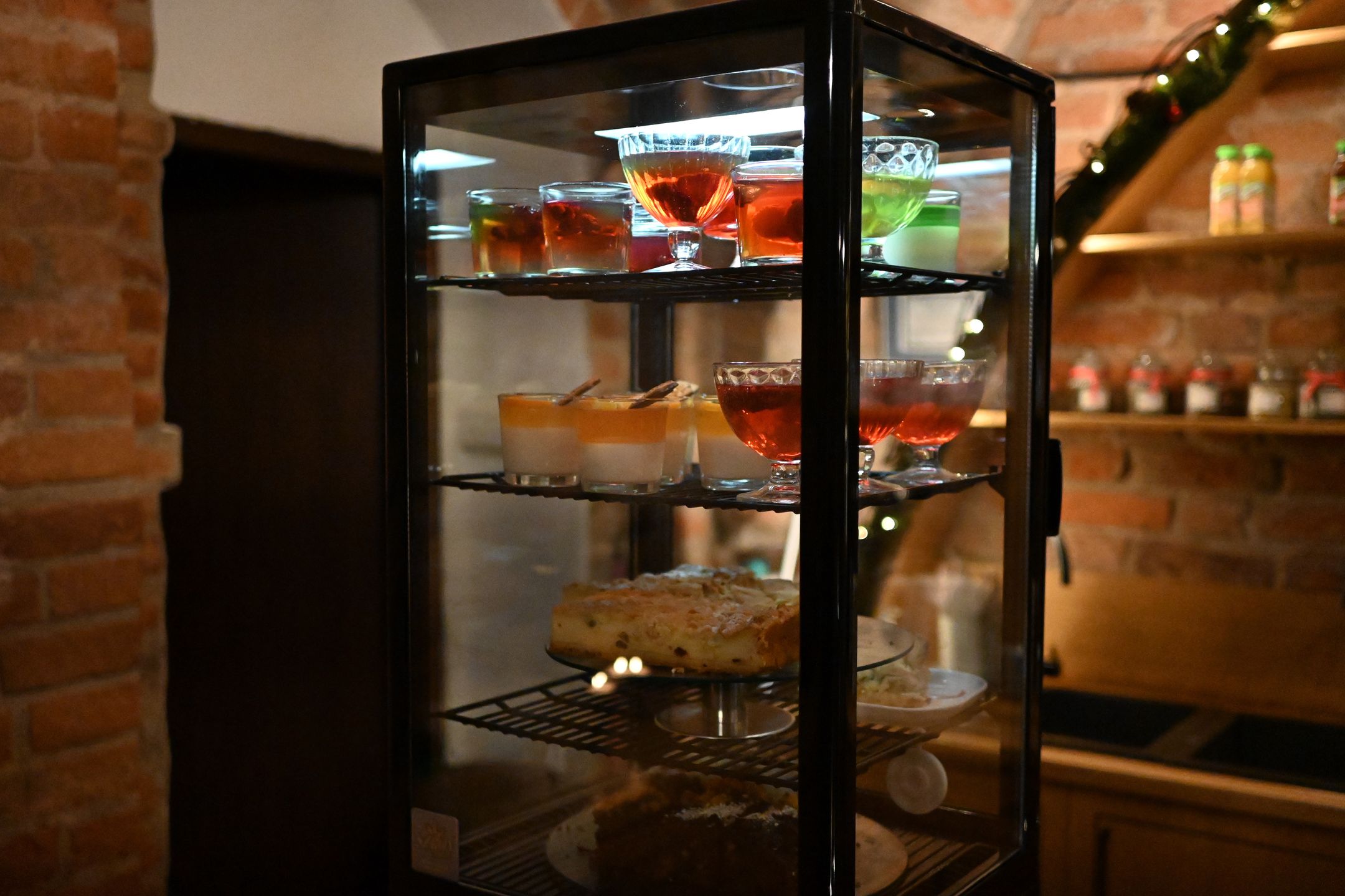 Witrynka ze słodkościami