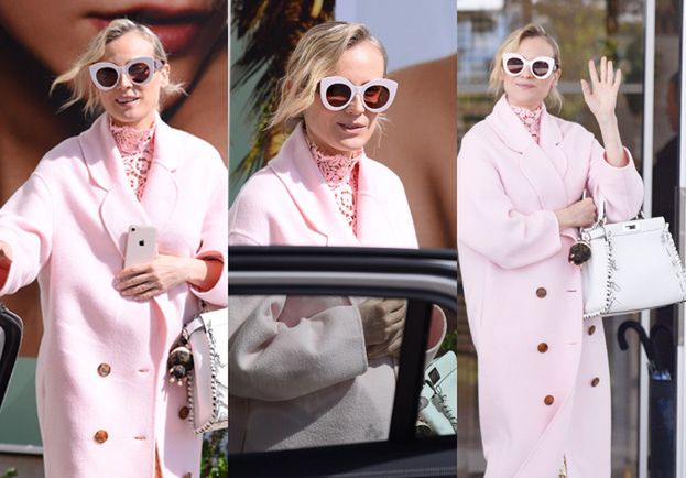 Diane Kruger spaceruje po Cannes z torebką za 16 000 ZŁOTYCH