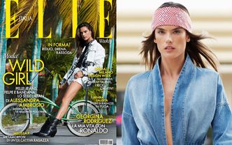 Alessandra Ambrosio prezentuje młodzieżowe trendy w sesji dla "Elle"