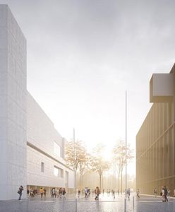 Warszawa. Przed Pałacem Kultury wycięto sześć drzew. Musiały zrobić miejsce