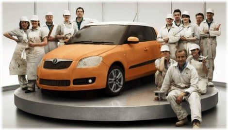 Fabia Internetowym Samochodem Roku 2007