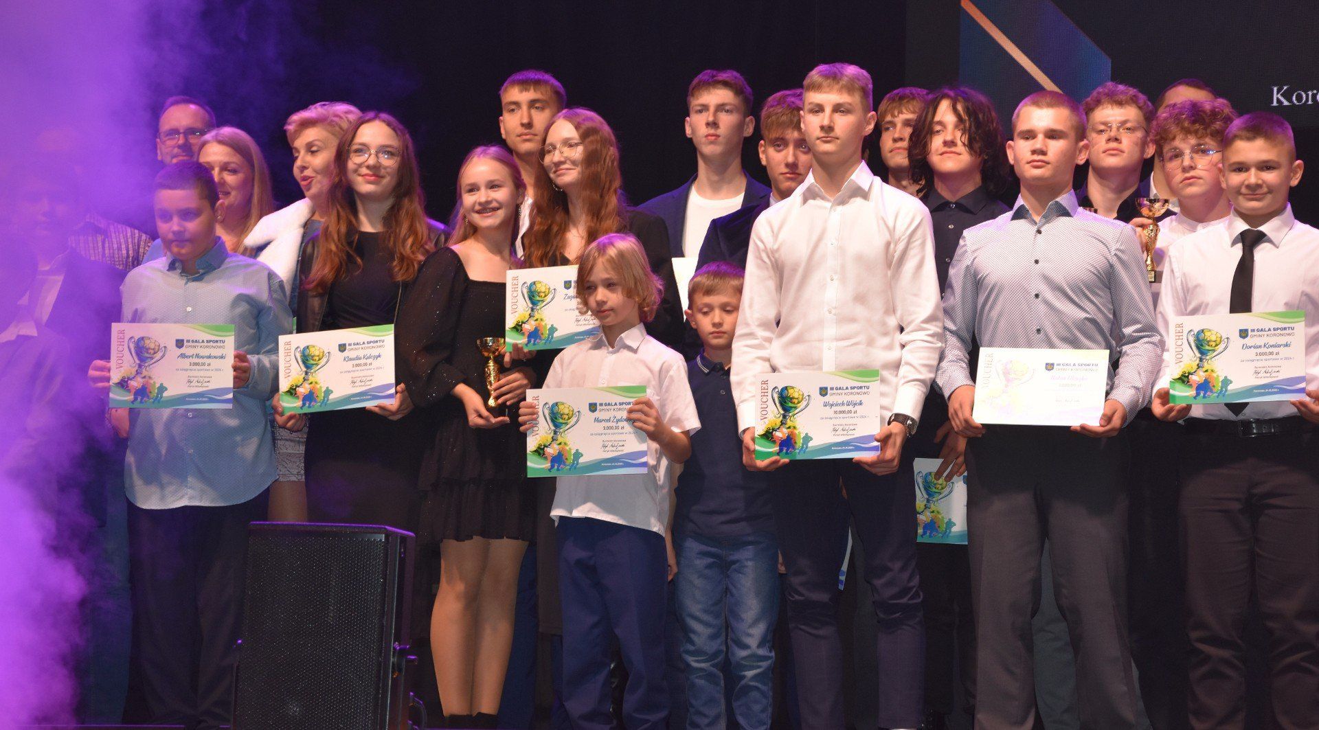 Sportowa gala w Koronowie