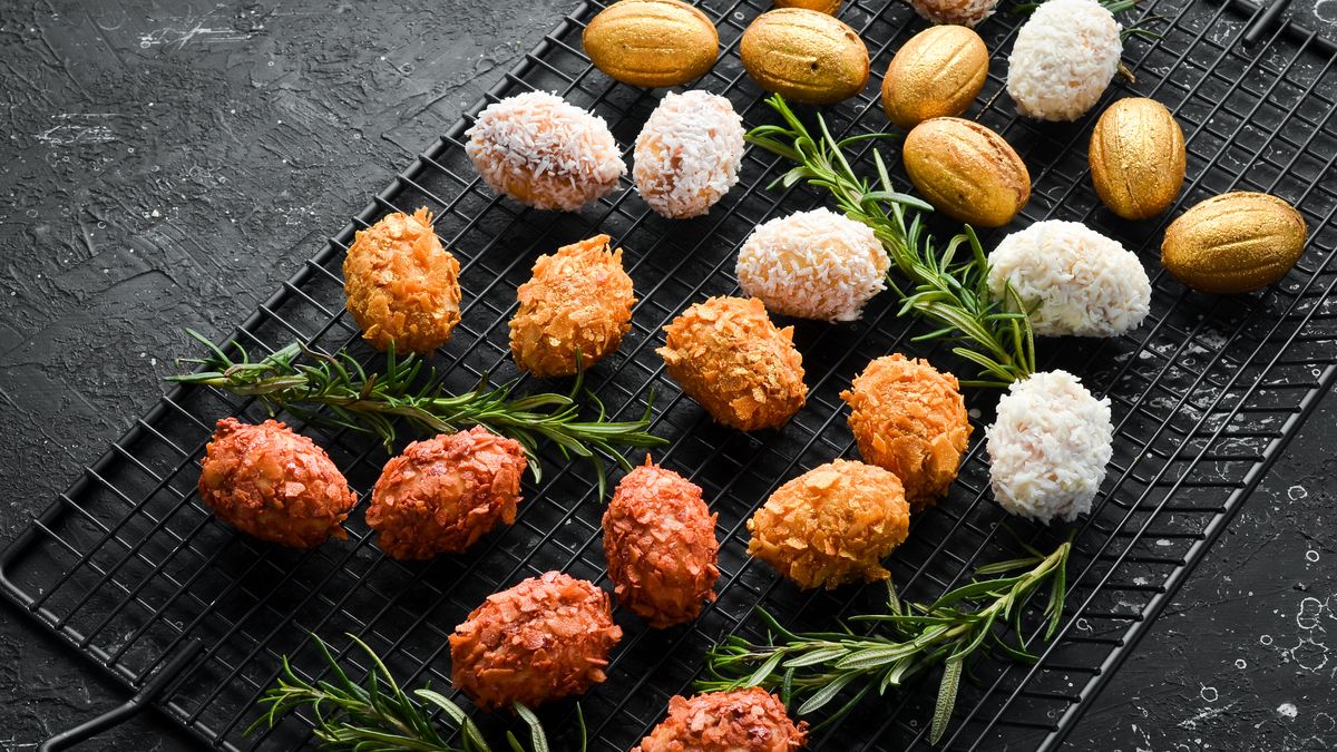 Kruche ciasteczka orzeszki z tymi dodatkami wyglądają zjawiskowo