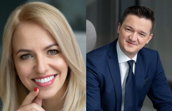 Joanna Bieniek i Paweł Dolański w zespole Newbridge Poland