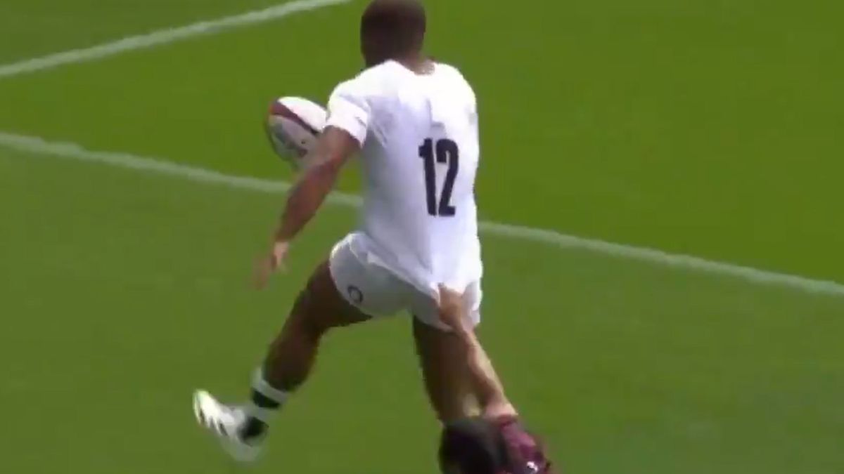 Zabawna sytuacja na meczu rugby