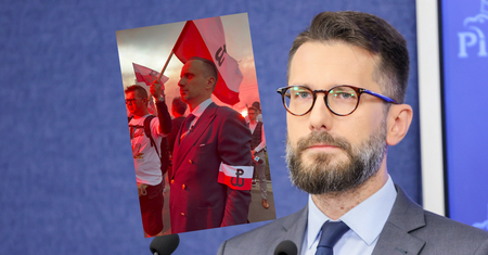 Kowalski z powstańczą opaską. Jest komentarz posła PiS