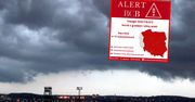 RCB rozsyła alert SMS. Niemal cała Polska na czerwono