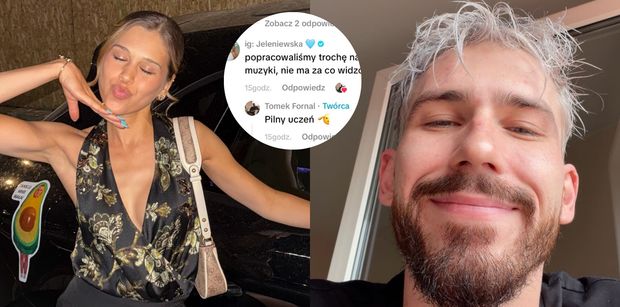 Marysia Jeleniewska i Tomek Fornal dalej spijają sobie z dzióbków z TikToku! Ładna byłaby z nich PARA? (FOTO)
