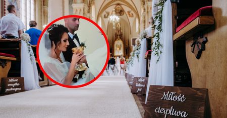 Wpadka przed ołtarzem. Nagranie z polskiego ślubu obejrzały tysiące