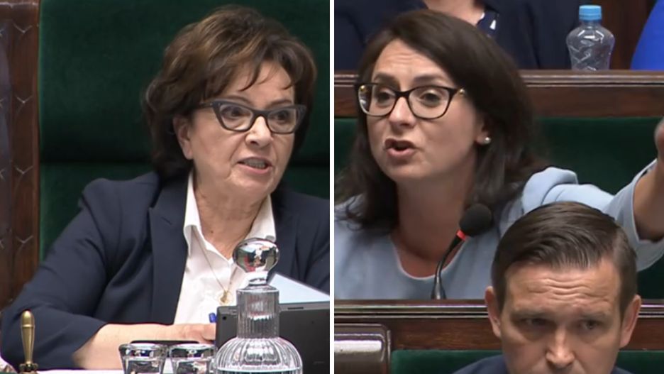 Marszałek Sejmu Elżbieta Witek upomniała posłankę Kamilę Gasiuk-Pihowicz