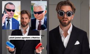 Jacek Kurski i Marek Suski w "szybkich" okularach. Ekspert modowy krytykuje: "Inspirowali się filmem "Matrix", a może WALCZĄ Z KOSMITAMI" (FOTO)