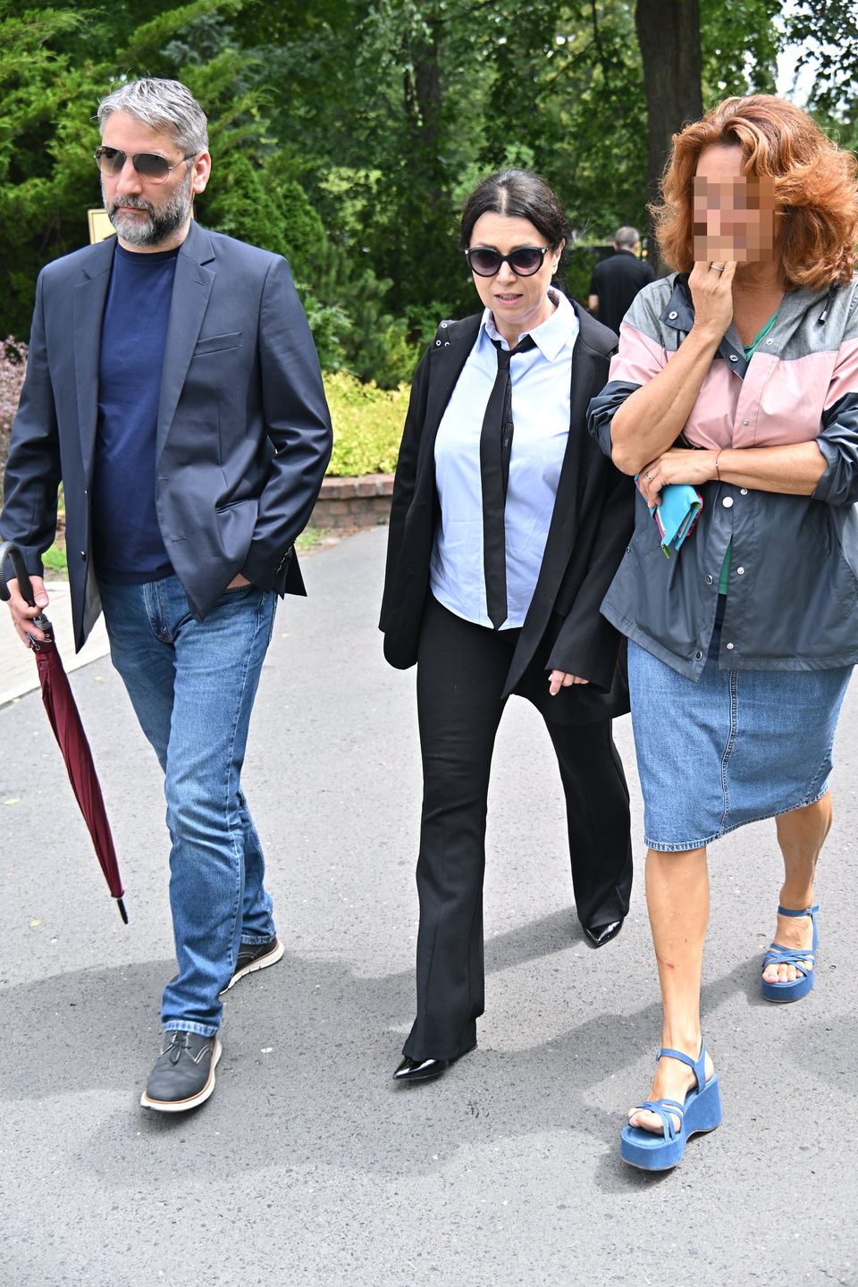 Katarzyna Pakosińska z mężem