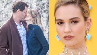 Dominic West dostał od żony ZAKAZ kontaktu z Lily James! "Nigdy więcej nie może z nią pracować"