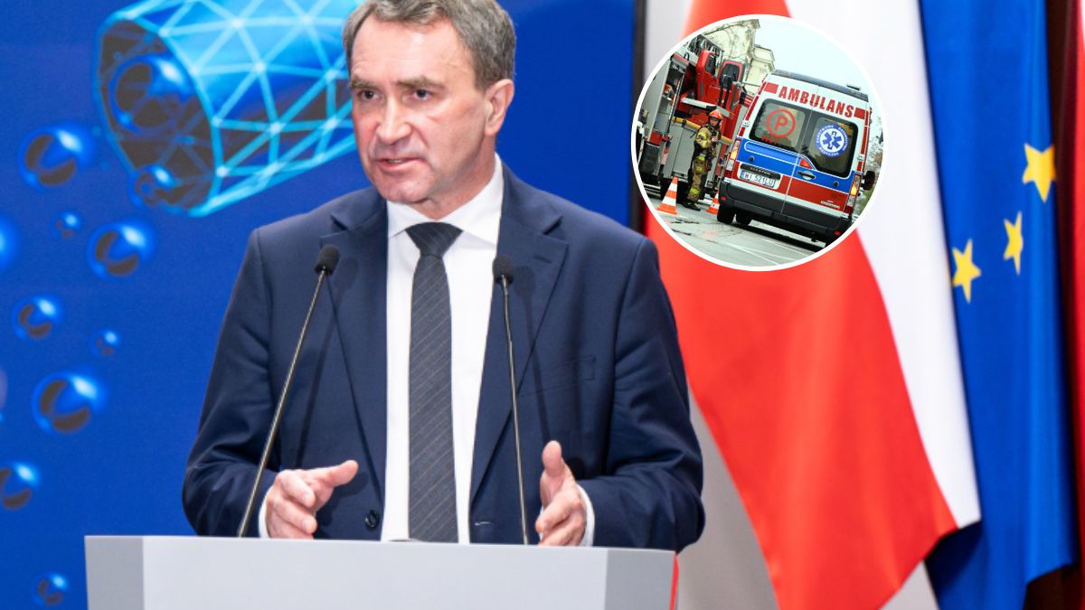 Wiceminister zdrowia Marek Kos o planach resortu w zakresie m.in. systemu Państwowego Ratownictwa Medycznego