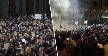 Bunt w Gruzji. "Nie dla rosyjskiego prawa"