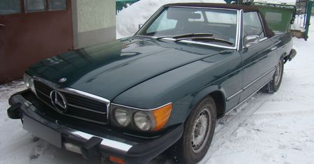Mercedes 450 SL (R107) - renowacja