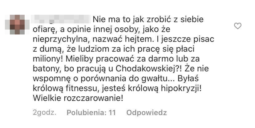 Instagram Ewy Chodakowskiej