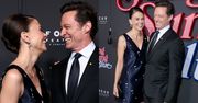 Hugh Jackman zaśmiewa się na ściance z NOWĄ MIŁOŚCIĄ. To dla niej po 27 latach zostawił żonę (ZDJĘCIA)