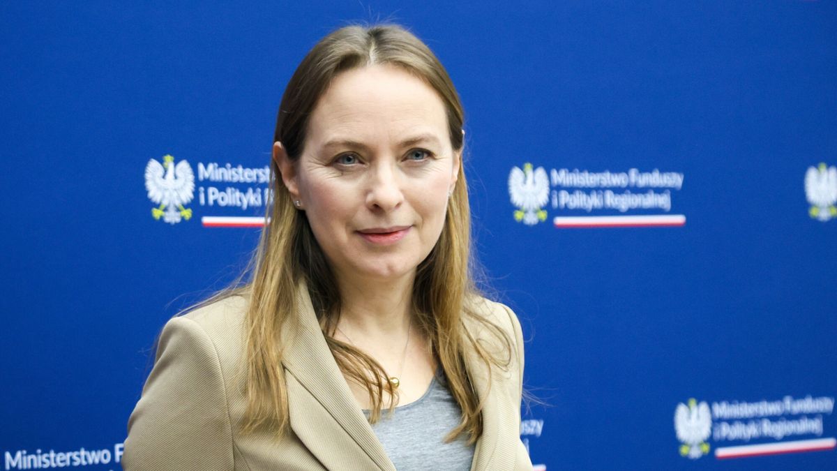 Minister funduszy i polityki regionalnej Katarzyna Pelczynska-Nalecz 