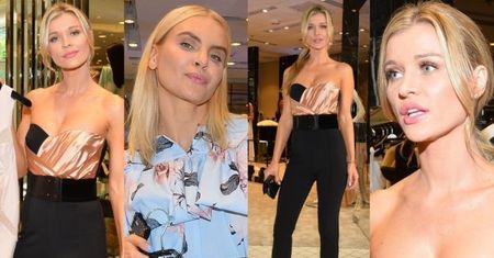 Dekolt Joanny Krupy otwiera butik w Warszawie (ZDJĘCIA)