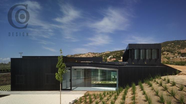 Futurystyczny dom pogrzebowy 1