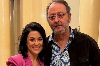 Katarzyna Cichopek spotkała się z Jeanem Reno. Legendarny aktor odwiedził Polskę