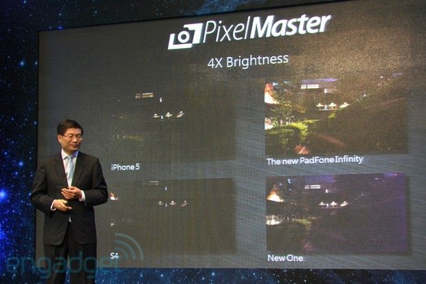 Technologia PixelMaster w nowym PadFone Infinity (fot. engadget)