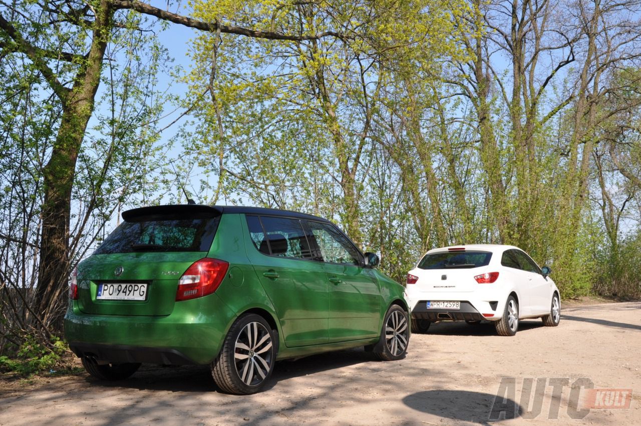 Skoda Fabia vRS & Seat Ibiza Cupra Bocanegra