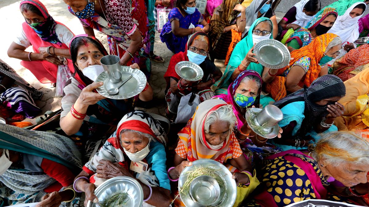Zdjęcie dnia. Światowy Dzień Seniorów w Indiach z tragedią w tle 1