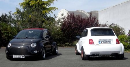 Atomowy Fiat 500 napędzany prądem