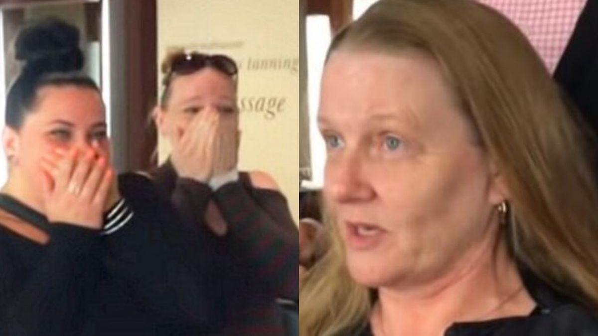 Były zaskoczone metamorfozą matki