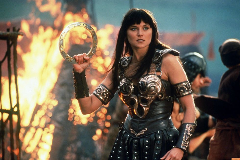 Xena z czakramem