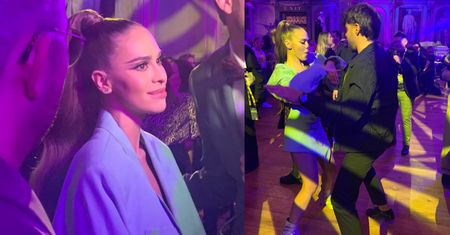 TYLKO NA PUDELKU: Afterparty po ceremonii otwarcia Eurowizji. Blanka szalała na parkiecie z tajemniczym brunetem (ZDJĘCIA)