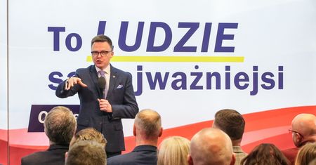 Hołownia uderza w TVP i Platformę. "Nie będą ustalać stawek"
