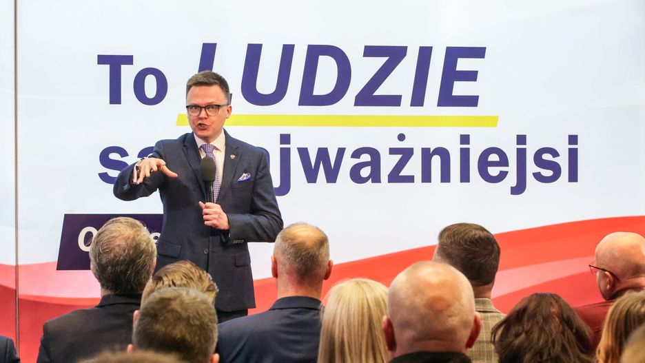 Szymon Ho�ownia
kampania, kandydat na urz�d Prezydenta RP, polityk, polityka, Polska 2050, prezydencka, prezydenckie, przedwyborcze, spotkanie, Trzecia Droga, wyborcza, wyborcze, wybory