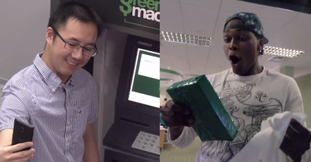 Bankomat, który… dziękuje. Ludzie byli zachwyceni!